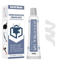 배관 밀봉제 본드 방수 보호 액체 절연 전기 테이프 튜브 페이스트 빠른 고무 고정 건조, 50ml 흰색