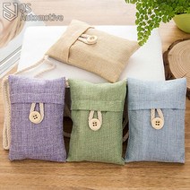 JS automotive 친환경 대나무 숯 주머니 탈취제 냄세제거 습기제거 방향제 공기청정 공기정화, 색상랜덤