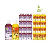 웰그린 스위트카페 녹차음료 340ml x 20PET 1박스 묶음 골라담기 자두 레몬 복숭아 블루베리 애플망고 또와몰53, 20+20개입(블루베리+애플망고)