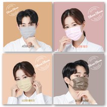 시크릿뿜뿜 컬러 덴탈마스크 대형 30매입, 시크릿 핑크