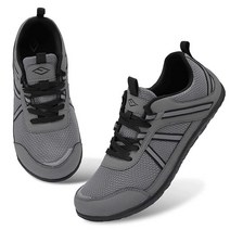 Lefflow 미니멀리스트 맨발 신발 남성용 제로 드롭 크로스 트레이닝 슈즈 여성용 패션 체육관 스니커즈 주황색.