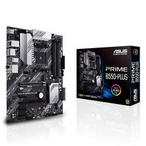 ASUS 프라임 B550 플러스 마더보드 AMD AM4 젠 3 라이젠 5000 & 3세대 ATX PCIe 4.0 ECC 메모리 1Gb LAN HDMI 2.1 DisPlayPort, ATX_PRIME B650-PLUS