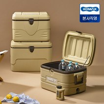 [공식] 코멕스 트래블러 아이스박스 캠핑 아이스탱크 브라운/딥브라운 (40L/50L/56L), 50L 브라운/딥브라운