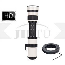JINTU 초망원 렌즈 캐논 니콘 소니 펜탁스 M4/3 카메라와 호환 420-800mm F/8.3 호환, 07 E 마운트