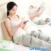 닥터라이프 공기압마사지기 라이프III 플러스 (본체+다리커프) - 사지압박순환장치, 상세페이지 참조