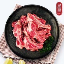 공드린 등갈비 1kg 쪽갈비 갈비찜 등갈비찜 폭립 캠핑용 구이용, 바베큐용, 1개