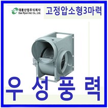 DR환기송풍기 대륜산업 DR-FH30FSC 단상 소형3마력 시로코팬 저소음 고풍량 급배기팬