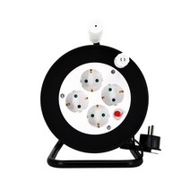 러그 캠핑용 릴선 전기연장선 전기릴선 4구 접지 10M