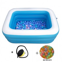 패밀리 풀장30cm+발펌프+볼200개3종세트 베란다풀장, 단품