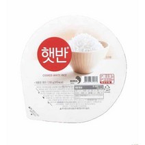 CJ 혼밥 덮밥 자취생필수품 햇반 210g 아침대용 한끼식사 한끼대용, 6개