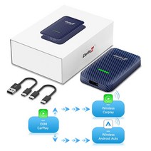 Carlinkit4030 자동 무선 카플레이 어댑터 파이오니어 켄우드 알파인 하만 소니 카 멀티미디어 플레이어 유선 포함 호환, CarlinKit Genuine_CP2A CarlinK, 1개