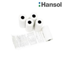 한솔 57X30 10롤 할부약관 감열지 영수증 포스용지/B