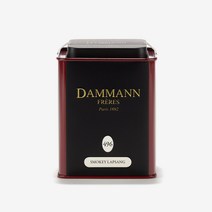 DAMMANN FRERES 프랑스 정품 다만프레르 스모키 랍상 틴케이스 100g, 1개