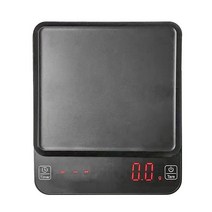스마트 디지털 전자 정밀 타이머 드립 휴대용 가정용 커피 저울 주방 저울과 3kg0.1g 주방 저울, USB