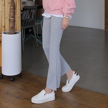 [쏭스타일] 솔레옆트임허리밴딩부츠컷팬츠