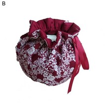 티코지 크리에이티브 플라워 패턴 찻주전자 커버 아름다운 눈길을 끄는 코튼 홀더 슬리브 가정용, B, 1개