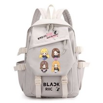 블랙핑크 굿즈 백팩 학생 책가방 Blackpink 5가지 컬러 남녀공용, 디자인 01. 핑크
