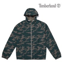 팀버랜드 남성 라이트 팩커블 쉘 자켓 다크그린 A1LRG