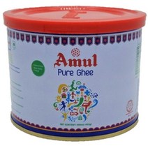 Yes!Global Amul Pure Ghee Butter 아물 퓨어 기버터 무염버터 퓨어버터 (India 500ml/435g), 500ml