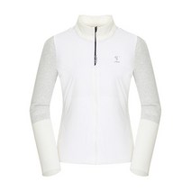 [LPGA] 여성 하이브리드 테크 니트 가디건(L193KC602P)