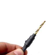 5개 사이즈의 강철 재질 나무홈파기 구멍뚫기용 드릴비트 세트 목공용 골드, 골드 5개 한세트