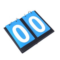 1p 디지털 스코어 보드 탁상 휴대용 스포츠 축구 배구 농구 배드민턴 테니스, 01 2 blue Scoreboard
