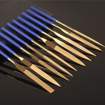 야스리 세트 연마 줄 목공 티타늄 쇠줄 10종