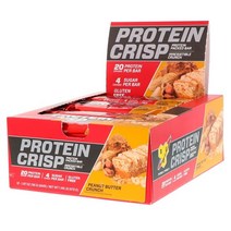 BSN 프로틴 크리스피 피넛버터 크런치 12개입 1개