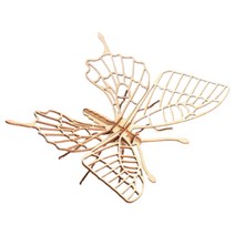 정밀모형 제작교구 나비 원목퍼즐 나무블럭 집중력 집콕놀이 문화체험 목공