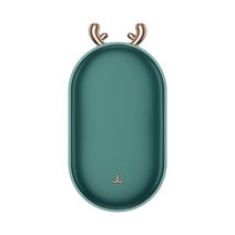 난방기 사무실발히터 휴대용 원룸 미니 소형 온풍기 전기 손 따뜻하게 USB 충전식 히터 5S 빠른 난방 포켓 보조베터리 5200mAh 내구성 홈 146935, 1PC2 _CHINA