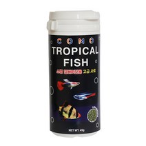특허받은 프리미엄 열대어사료 COMO 45g, 45gX3개