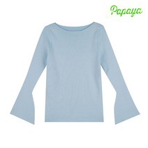 파파야 PAPAYA 와이드 소매 KNIT PNKUKT204A