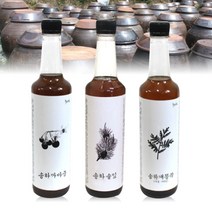 국내산 송하 까마중 솔잎 개똥쑥 효소 발효 진액 효능, 까마중 효소 500ml