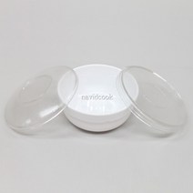 26597-PC 병원용 국그릇 뚜껑 환자용 병원용 식기세트 요양원 PC128SB PC식기, 미색민자 뚜껑만 PC50SB