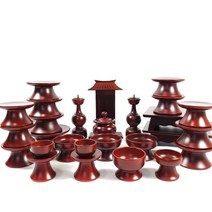 남원제기 27p 간소 제기세트 제사 오리목, 1세트