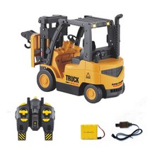 RC 116 Rc 불도저 굴삭기 완구 엔지니어링 차량 덤프 덤퍼 합금 및 플라스틱 Rtr 어린이 생일 선물, [05] Forklift