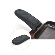 KO 키친쿡 사용전 시즈닝 필수! ~ 나비 스파게티 돌산 주물 팬 목판 받침 무쇠팬 볶음팬 콘버터 철판 옥수수 061 - 01, 04. 손잡이 커버(면) / 손잡이 커버(면)