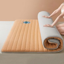 토퍼매트리스 섬유 침대 매트리스 토퍼 메모리 폼 통기성 항균 쿠션 접이식, C