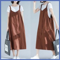 캐쥬얼룩 점프수트 데일리 점프수트치마 코디 멜빵원피스 베이직 멜빵스타일