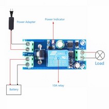 전원 차단 보호 모듈 자동 스위칭 모듈 ups 비상 차단 배터리 전원 공급 장치 5v12v 48v 제어 보드, 버전 2