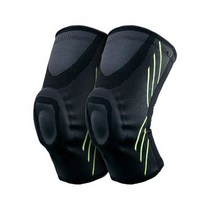 1 PCS 탄성 확장 무릎 보호 패드 슬개골 실리콘 중괄호 비-슬립 실리콘 케어 무릎 지원 다리 패드 Kneepads, 1 Pair_XL
