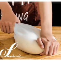 Showlovein 밀가루 제빵 떡 집 케익 홈 베이킹 실리콘 반죽 주머니 두꺼운 파우치, 스몰