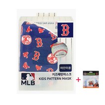 MLB 엠엘비 키즈패턴 마스크 방한대 BR 네이비, 1개, 1개