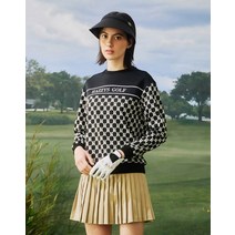 22SS [populet]블랙 로고자수 긴팔티셔츠 WWTS2A221BK