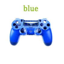 YUXI 교체 하우징 쉘 케이스 커버 PS4 Pro 용 슬림 컨트롤러 JDS 040 JDM-040 050 055 상단 하단, 03 C