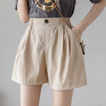 FLI Real Shot Cotton Pants Children XIA Thin 2 New Hot High Waist -Waisted Loose 캐주얼 반바지 ZA-234996