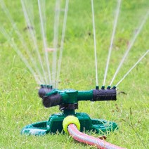 에코벨 매직호스 회전 스프링쿨러/코일호스 물분사기 분수대, 회전 스프링쿨러