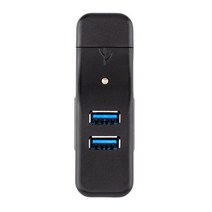 네트워크 허브 공유기 고속 4 포트 USB 허브 3.0 스플리터 어댑터 PC 노트북 태블릿 16FB, 한개옵션0
