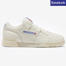 리복 운동화 스니커즈 가죽 쿠션 경량 여성 남성 공용 워크아웃 플러스 빈티지 화이트 크림 DV6435