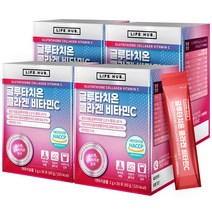 라이프허브 글루타치온 콜라겐 비타민C 분말 스틱, 4개, 30포